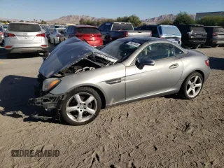 2014 Mercedes-Benz SLK-Class SLK 250 with VIN WDDPK4HA7EF088102, listed as a Copart auction lot 76027444 with 73,913 mi miles and Salvage Title. Bid and sale history available at carsss.com. Image 1.