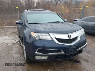 2011 Acura MDX Tech Pkg with VIN 2HNYD2H62BH523444, listed as a IAAI auction lot 41734780 with 238,880 mi miles. Bid and sale history available at carsss.com. Image 1.