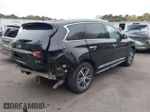 2017 Infiniti QX60 with VIN 5N1DL0MM6HC544028, listed as a IAAI auction lot 39298834 with 100,107 mi miles and . Bid and sale history available at DreamBid. Image 4.