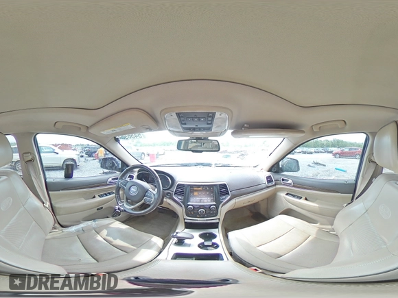 2015 Jeep Grand Cherokee Overland с VIN 1C4RJECG9FC620315, выставлен на аукционе Copart как лот 54569845 с пробегом 219 905 миль миль и Списание • Salvage title. История ставок и продаж доступна на DreamBid. Изображение 15.