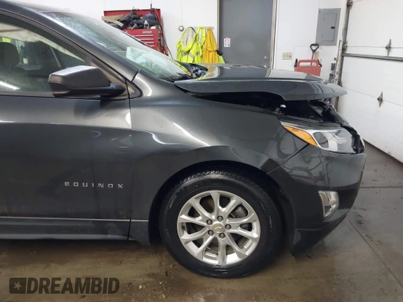 2020 Chevrolet Equinox LS with VIN 2GNAXHEVXL6245796, listed as a IAAI auction lot 41613953 with 94,861 mi miles and . Bid and sale history available at DreamBid. Image 18.