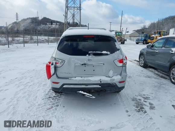 2015 Nissan Pathfinder Platinum z VIN 5N1AR2MM1FC675197, wystawiony jako IAAI lot #41595067 z przebiegiem 96 135 mil mil oraz . Historia ofert i sprzedaży dostępna na DreamBid. Obrazek 16.