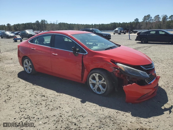 2016 Chevrolet Cruze Premier with VIN 1G1BG5SM9G7284417, listed as a Copart auction lot 50219775 with 65,282 mi miles and Salvage Title. Bid and sale history available at carsss.com. Image 4.