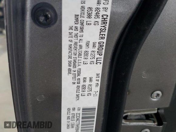2011 Chrysler 300 with VIN 2C3CA6CT7BH598402, listed as a Copart auction lot 45706585 with Not Provided miles and Salvage Title. Bid and sale history available at carsss.com. Image 13.