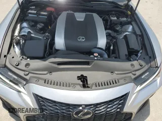 2023 Lexus IS 350 F Sport with VIN JTHGZ1B22P5069924, listed as a Copart auction lot 57846165 with 19,862 mi miles and Salvage title. Bid and sale history available at DreamBid. Image 11.