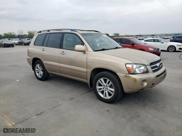 2006 Toyota Highlander Hybrid with VIN JTEDW21A960001462, listed as a Copart auction lot 51499775 with 148,729 mi miles and Clean Title. Bid and sale history available at carsss.com. Image 4.