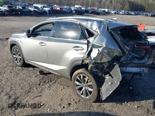 2016 Lexus NX 200t with VIN JTJYARBZ5G2047875, listed as a IAAI auction lot 41228224 with 176,567 mi miles. Bid and sale history available at carsss.com. Image 3.