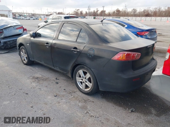 2009 Mitsubishi Lancer DE with VIN JA3AU16U09U034503, listed as a IAAI auction lot 41522912 with 177,526 mi miles. Bid and sale history available at carsss.com. Image 3.
