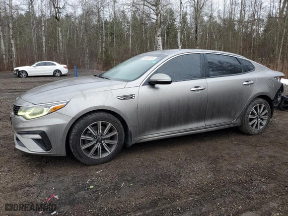 2019 Kia Optima LX with VIN 5XXGT4L32KG281397, listed as a Copart auction lot 85763724 with 146,571 mi miles and Salvage Title. Bid and sale history available at carsss.com. Image 1.
