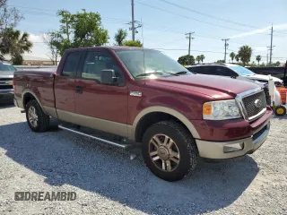 2005 Ford F-150 XLT with VIN 1FTPX12535NB09877, listed as a Copart auction lot 64126145 with 72,004 mi miles and Non repairable. Bid and sale history available at DreamBid. Image 4.