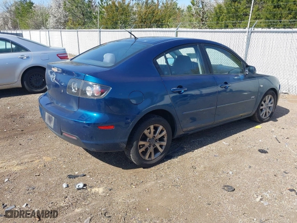 2007 Mazda Mazda3 s Touring with VIN JM1BK323171630318, listed as a IAAI auction lot 41750386 with 232,731 mi miles. Bid and sale history available at carsss.com. Image 4.