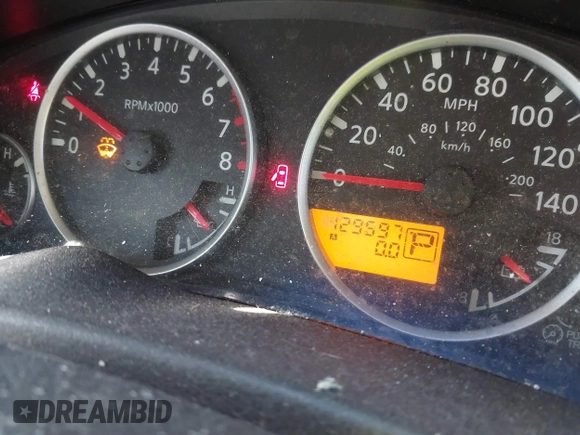 2008 Nissan Pathfinder S with VIN 5N1AR18U18C613323, listed as a IAAI auction lot 41143509 with 129,597 mi miles. Bid and sale history available at carsss.com. Image 7.