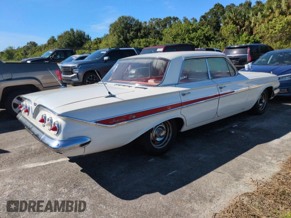 1961 Chevrolet Impala с VIN 11739B190181, выставлен на аукционе Copart как лот 75408464 с пробегом 85 386 миль миль и Списание • Salvage title. История ставок и продаж доступна на DreamBid. Изображение 3.