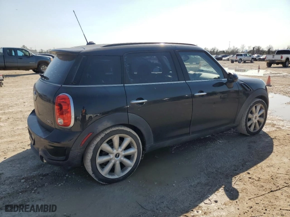 2012 MINI Cooper Countryman S with VIN WMWZC3C56CWL87305, listed as a Copart auction lot 47529685 with 30,446 mi miles and Salvage Title. Bid and sale history available at carsss.com. Image 3.