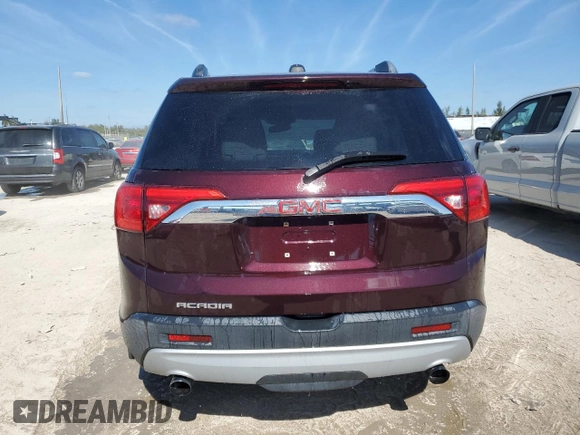 2018 GMC Acadia SLT with VIN 1GKKNMLS3JZ179442, listed as a Copart auction lot 43127235 with 29,599 mi miles and Non Repairable. Bid and sale history available at carsss.com. Image 6.