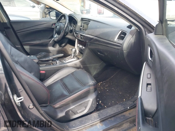 2014 Mazda 6 i Grand Touring with VIN JM1GJ1W63E1147380, listed as a IAAI auction lot 41928637 with 140,091 mi miles and . Bid and sale history available at DreamBid. Image 5.