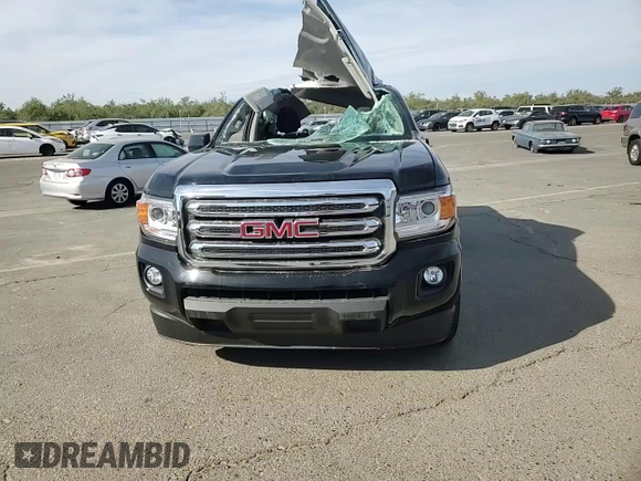 2018 GMC Canyon 2WD SLE with VIN 1GTG5CENXJ1133897, listed as a Copart auction lot 81568144 with 64,032 mi miles and Salvage Title. Bid and sale history available at carsss.com. Image 10.