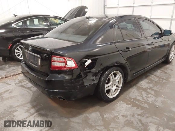 2008 Acura TL with VIN 19UUA662X8A003537, listed as a IAAI auction lot 41881035 with 235,250 mi miles. Bid and sale history available at carsss.com. Image 6.