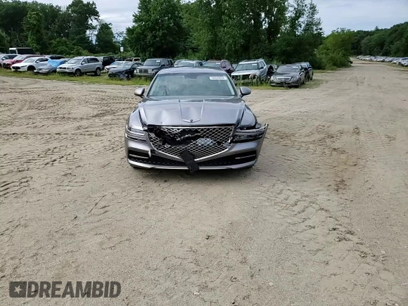2023 Genesis G80 2.5T with VIN KMTGB4SC4PU193054, listed as a Copart auction lot 66699664 with 26,074 mi miles and Salvage Title. Bid and sale history available at DreamBid. Image 11.