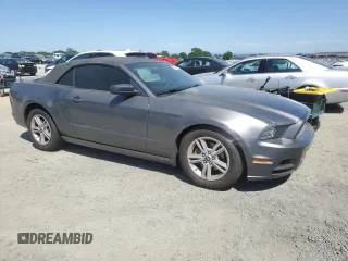 2014 Ford Mustang V6 with VIN 1ZVBP8EM3E5267459, listed as a Copart auction lot 52493555 with 134,612 mi miles and Clean Title. Bid and sale history available at carsss.com. Image 4.