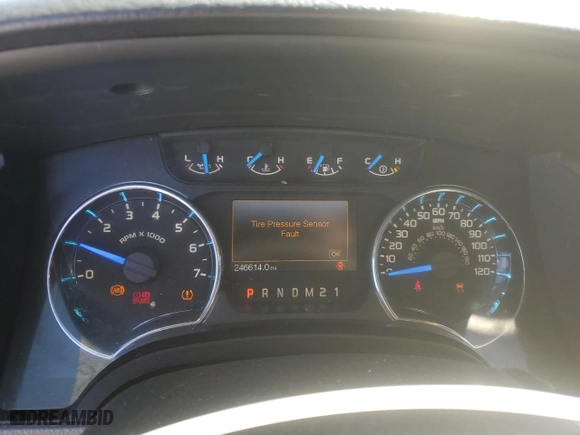 2013 Ford F-150 XL with VIN 1FTFW1CT3DFA87142, listed as a Copart auction lot 50796445 with 246,614 mi miles and Salvage Title. Bid and sale history available at carsss.com. Image 9.