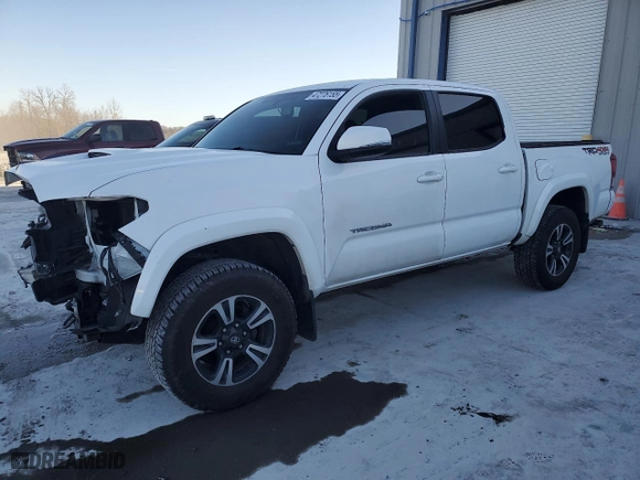 2016 Toyota Tacoma SR with VIN 3TMCZ5AN3GM037531, listed as a Copart auction lot 47276155 with 152,354 mi miles and Salvage Title. Bid and sale history available at carsss.com. Image 1.