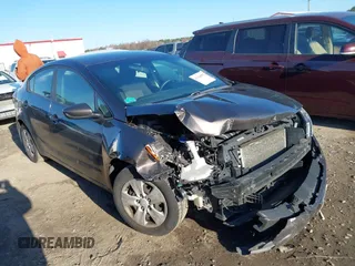 2018 Kia Forte LX with VIN 3KPFL4A7XJE183503, listed as a IAAI auction lot 41764058 with 94,302 mi miles. Bid and sale history available at carsss.com. Image 1.