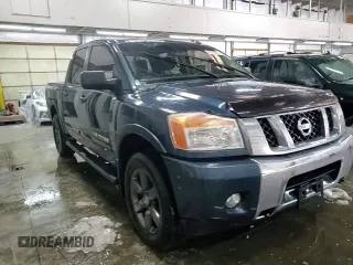 2015 Nissan Titan SL with VIN 1N6AA0EC1FN509625, listed as a Copart auction lot 41700575 with 100,327 mi miles and Salvage Title. Bid and sale history available at carsss.com. Image 13.