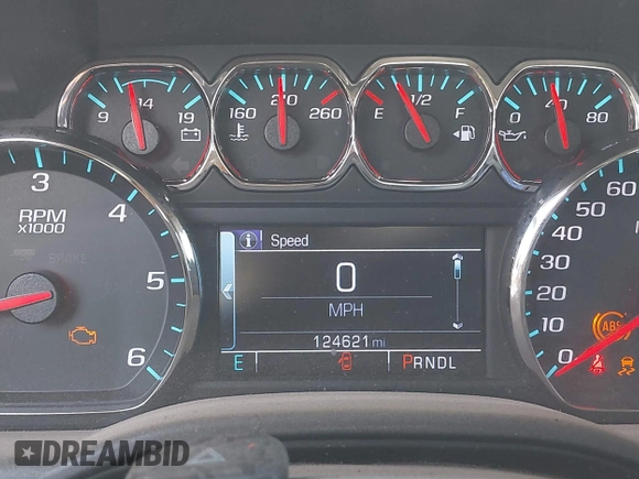 2018 Chevrolet Silverado 1500 LT with VIN 1GCRCREC9JZ105218, listed as a IAAI auction lot 40778682 with 124,621 mi miles and . Bid and sale history available at DreamBid. Image 7.