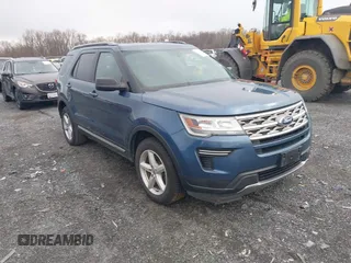 2018 Ford Explorer XLT with VIN 1FM5K7D80JGA76119, listed as a IAAI auction lot 41863714 with 104,003 mi miles and . Bid and sale history available at DreamBid. Image 1.