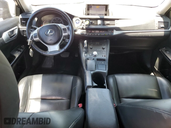 2013 Lexus CT 200h with VIN JTHKD5BH4D2155818, listed as a Copart auction lot 54844975 with 298,064 mi miles and Salvage title. Bid and sale history available at DreamBid. Image 8.