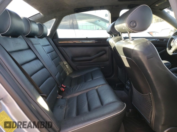 2003 Audi RS 6 with VIN WUAPV54B43N905277, listed as a Copart auction lot 43785095 with 156,178 mi miles and Salvage Title. Bid and sale history available at carsss.com. Image 10.