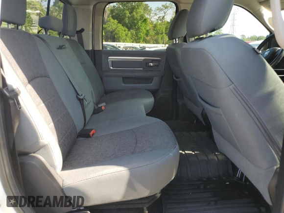 2018 Ram 1500 Big Horn with VIN 3C6RR7LT5JG143591, listed as a Copart auction lot 50632235 with 89,392 mi miles and Salvage Title. Bid and sale history available at carsss.com. Image 10.