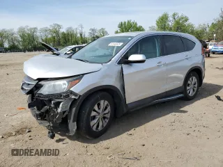 2014 Honda CR-V EX z VIN 2HKRM4H54EH611534, wystawiony jako Copart lot #54149525 z przebiegiem 230 419 mil mil oraz Szkoda całkowita • Salvage title. Historia ofert i sprzedaży dostępna na DreamBid. Obrazek 1.