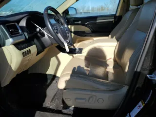 2015 Toyota Highlander Limited with VIN 5TDDCRFH6FS010841, listed as a Copart auction lot 89316875 with 75,873 mi miles and Salvage title. Bid and sale history available at DreamBid. Image 7.