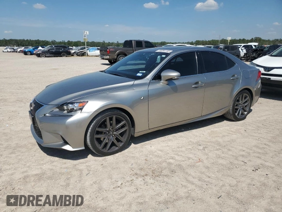 2015 Lexus IS 250 z VIN JTHBF1D26F5076731, wystawiony jako Copart lot #50094185 z przebiegiem 41 982 mil mil oraz Czysty tytuł • Clean title. Historia ofert i sprzedaży dostępna na DreamBid. Obrazek 1.