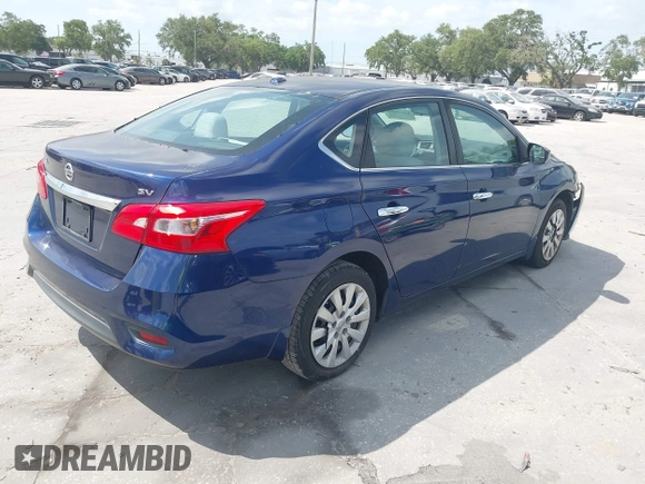 2016 Nissan Sentra SV with VIN 3N1AB7AP3GY312321, listed as a IAAI auction lot 42173525 with 79,290 mi miles and . Bid and sale history available at DreamBid. Image 4.