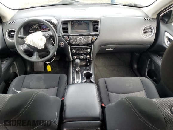 2018 Nissan Pathfinder S with VIN 5N1DR2MM8JC622454, listed as a Copart auction lot 51102095 with 95,472 mi miles and Salvage Title. Bid and sale history available at DreamBid. Image 8.