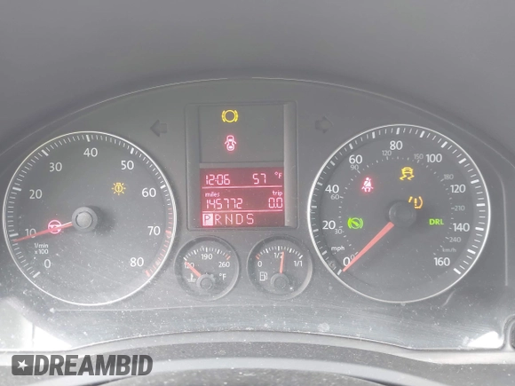 2008 Volkswagen Jetta Wolfsburg Edition with VIN 3VWRJ71K48M172258, listed as a IAAI auction lot 42051027 with 145,772 mi miles and . Bid and sale history available at DreamBid. Image 7.