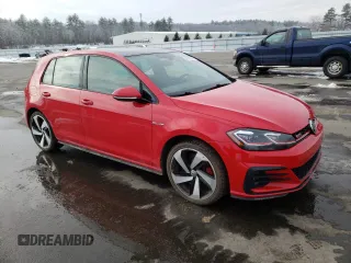 2020 Volkswagen Golf GTI S with VIN 3VW5T7AU9LM010239, listed as a Copart auction lot 40760384 with 47,593 mi miles. Bid and sale history available at carsss.com. Image 4.