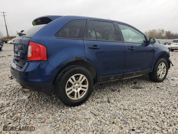 2012 Ford Edge SE with VIN 2FMDK3GC1CBA30183, listed as a Copart auction lot 78815264 with 221,020 mi miles and Clean Title. Bid and sale history available at carsss.com. Image 3.