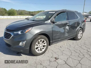 2018 Chevrolet Equinox LT with VIN 3GNAXJEV1JL100727, listed as a Copart auction lot 51976995 with 157,415 mi miles and Salvage Title. Bid and sale history available at carsss.com. Image 1.