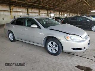 2012 Chevrolet Impala LS Retail with VIN 2G1WA5E30C1258494, listed as a Copart auction lot 82051514 with 128,508 mi miles and Salvage Title. Bid and sale history available at DreamBid. Image 4.