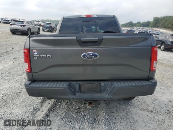 2016 Ford F-150 XL with VIN 1FTEW1CP3GKD20186, listed as a Copart auction lot 59256505 with 112,551 mi miles and Salvage title. Bid and sale history available at DreamBid. Image 6.