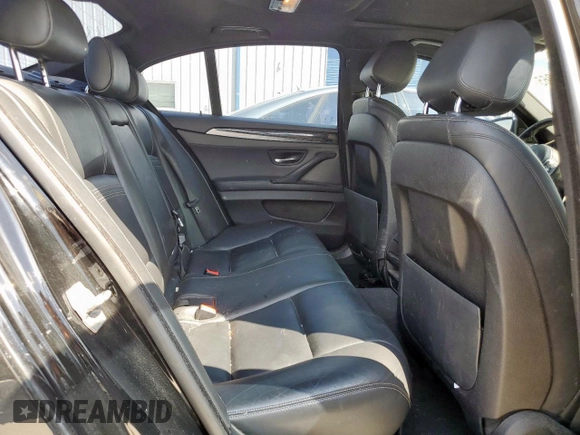 2016 BMW 5 Series 535i with VIN WBA5B1C53GG132889, listed as a Copart auction lot 49986265 with 204,118 mi miles and Salvage Title. Bid and sale history available at DreamBid. Image 10.