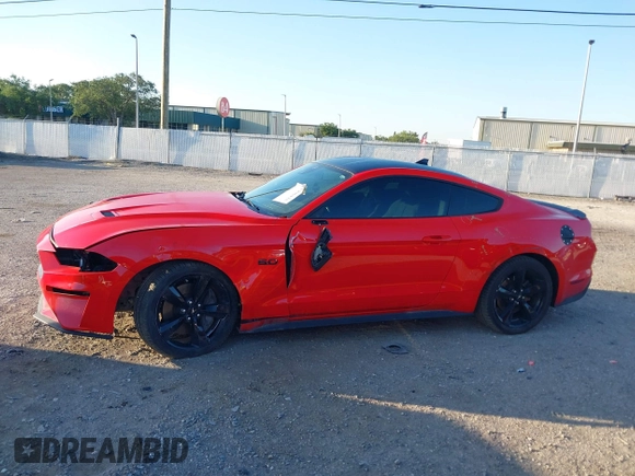 2021 Ford Mustang GT with VIN 1FA6P8CF8M5102178, listed as a IAAI auction lot 41996175 with 76,540 mi miles and . Bid and sale history available at DreamBid. Image 15.