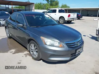 2012 Honda Accord EX z VIN 1HGCP2F77CA136232, wystawiony jako IAAI lot #42219752 z przebiegiem 158 649 mil mil oraz . Historia ofert i sprzedaży dostępna na DreamBid. Obrazek 1.