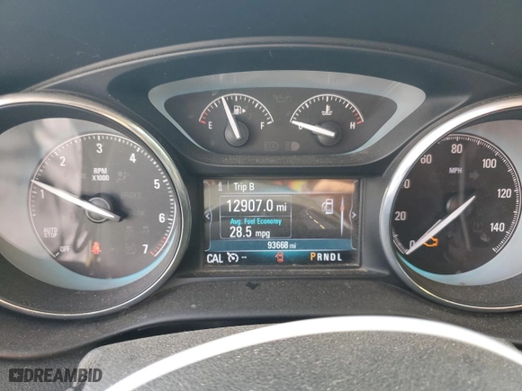2018 Buick Envision Essence with VIN LRBFX1SA2JD008059, listed as a Copart auction lot 48828915 with 93,668 mi miles and Salvage Title. Bid and sale history available at carsss.com. Image 9.