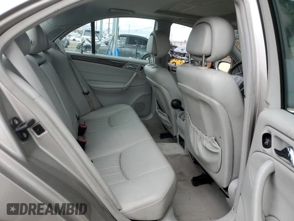 2006 Mercedes-Benz C 280 Luxury with VIN WDBRF54H36A908382, listed as a Copart auction lot 48197845 with 128,420 mi miles and Salvage Title. Bid and sale history available at DreamBid. Image 11.