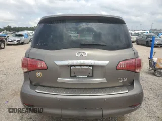 2013 Infiniti QX56 with VIN JN8AZ2NF3D9550754, listed as a Copart auction lot 54130675 with 202,669 mi miles and Salvage title. Bid and sale history available at DreamBid. Image 6.